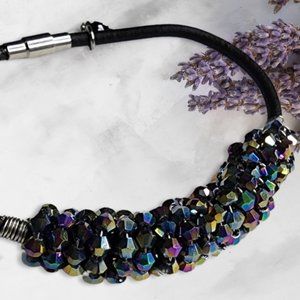 Beaded Leather Bracelet